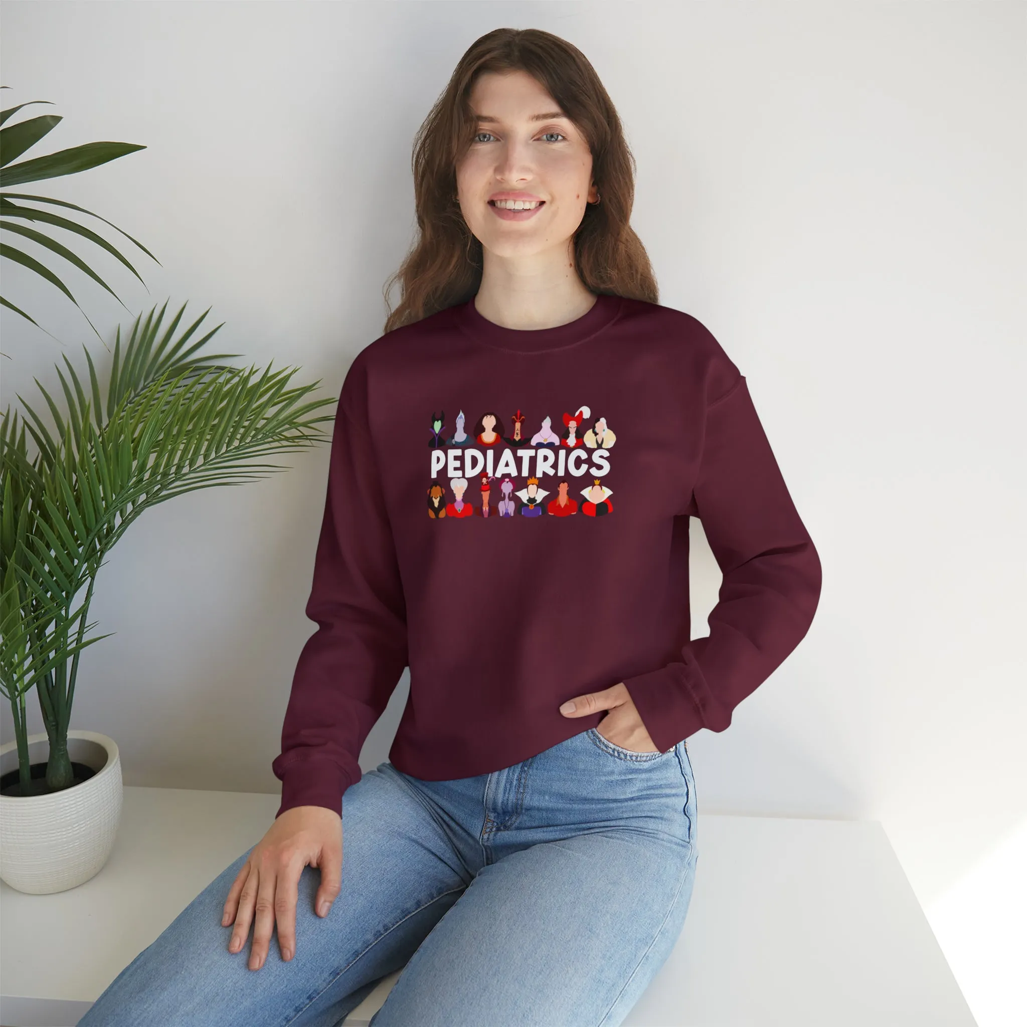 Pediatrics Villains Unisex Heavy Blend™ Crewneck Sweatshirt