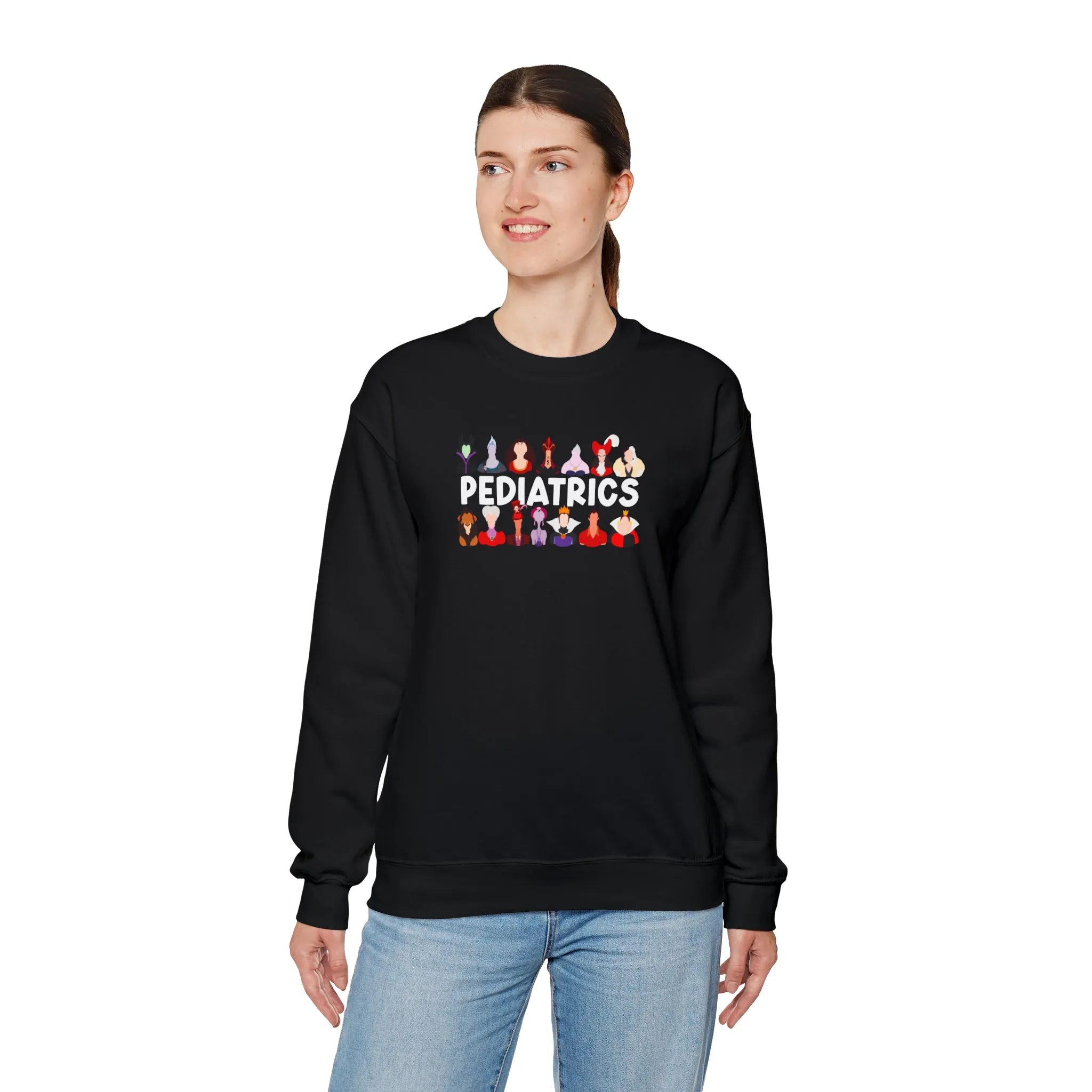 Pediatrics Villains Unisex Heavy Blend™ Crewneck Sweatshirt