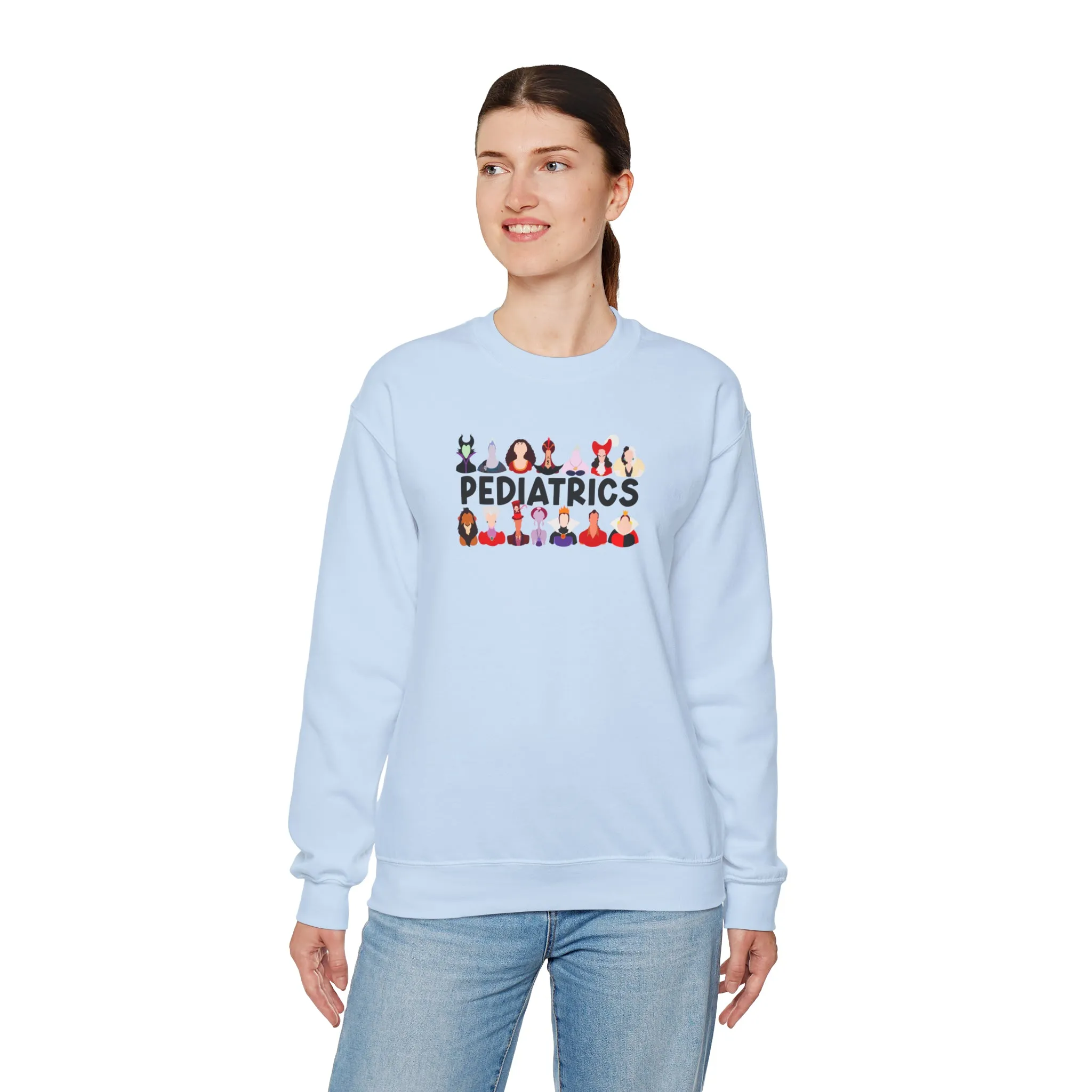 Pediatrics Villains Unisex Heavy Blend™ Crewneck Sweatshirt
