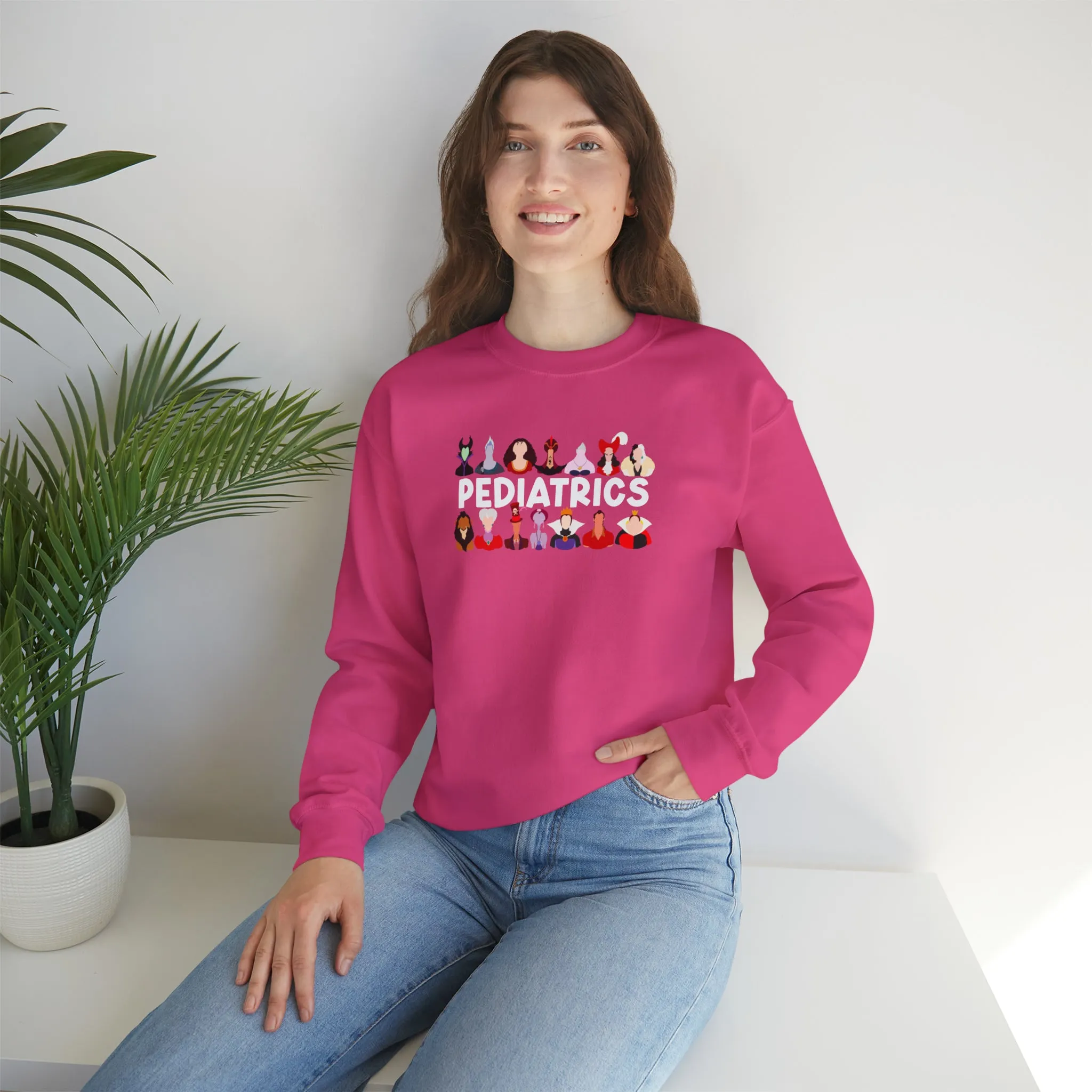 Pediatrics Villains Unisex Heavy Blend™ Crewneck Sweatshirt