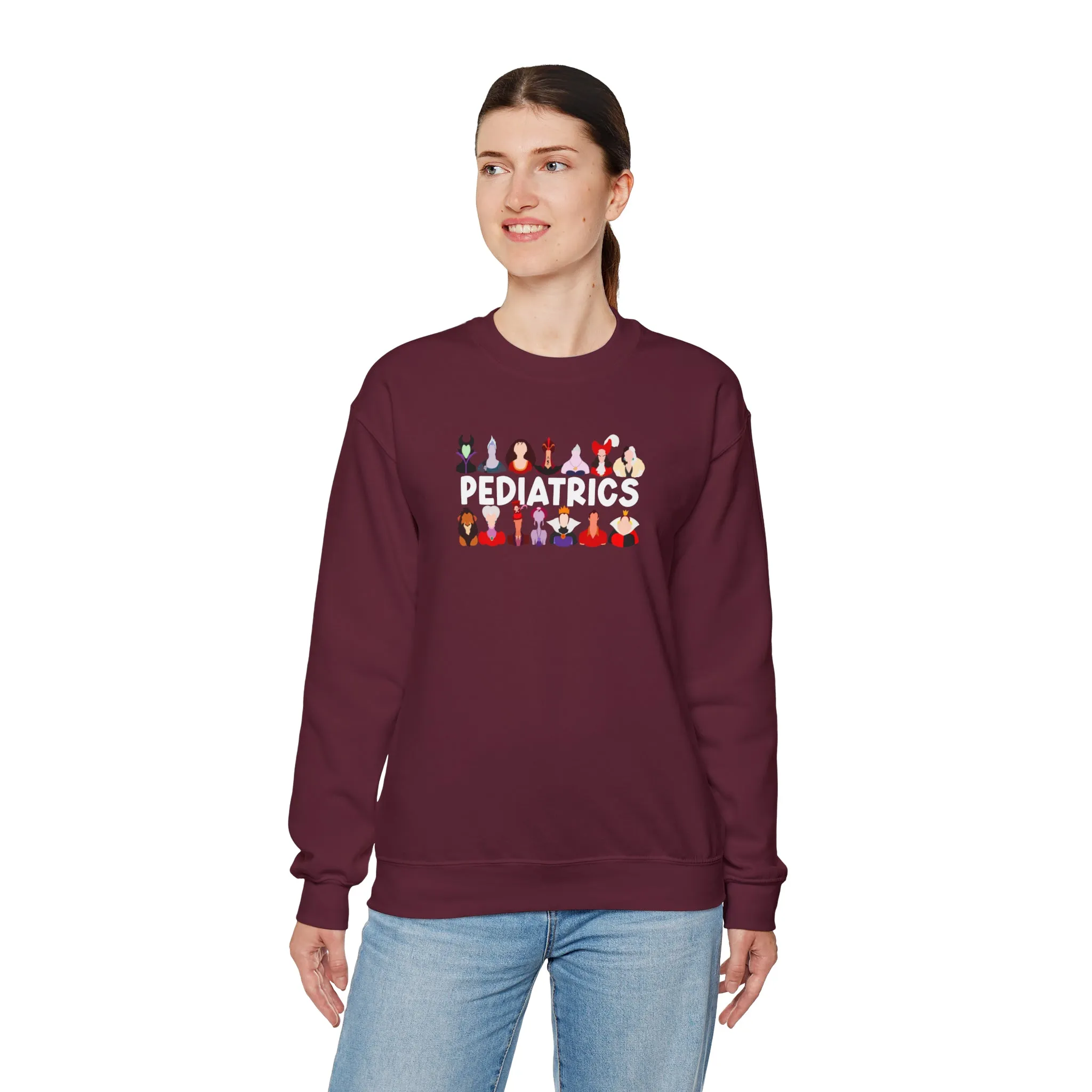 Pediatrics Villains Unisex Heavy Blend™ Crewneck Sweatshirt