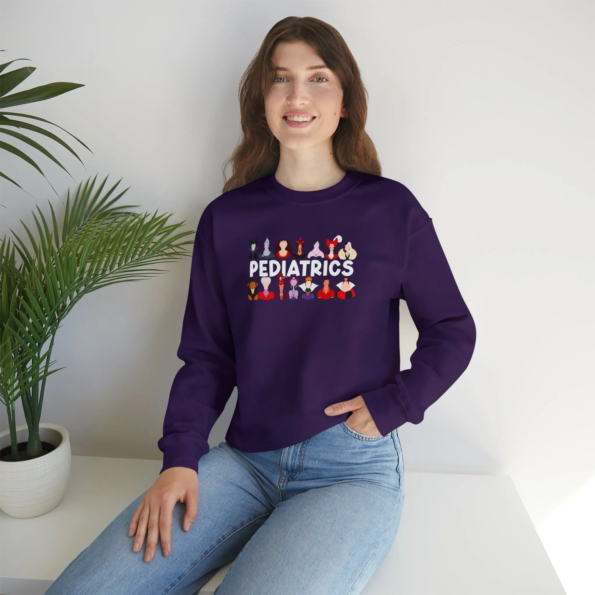 Pediatrics Villains Unisex Heavy Blend™ Crewneck Sweatshirt