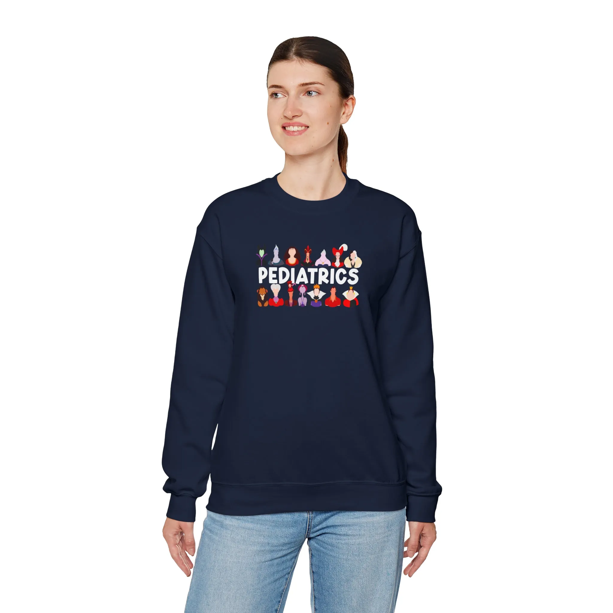Pediatrics Villains Unisex Heavy Blend™ Crewneck Sweatshirt