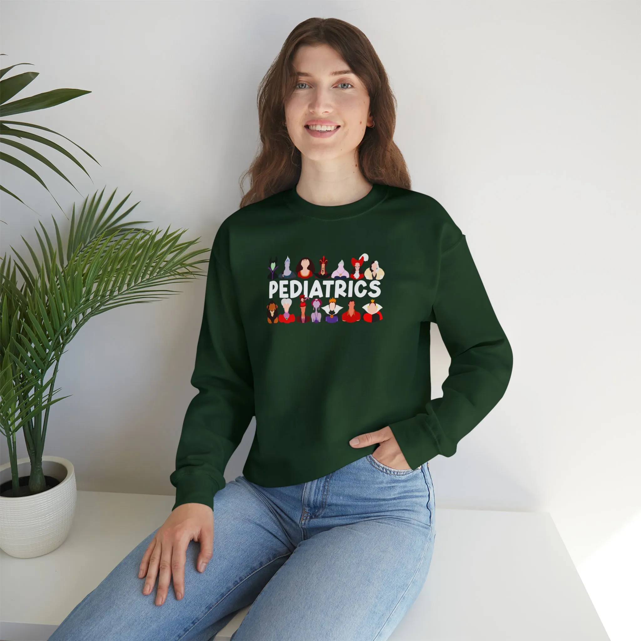 Pediatrics Villains Unisex Heavy Blend™ Crewneck Sweatshirt