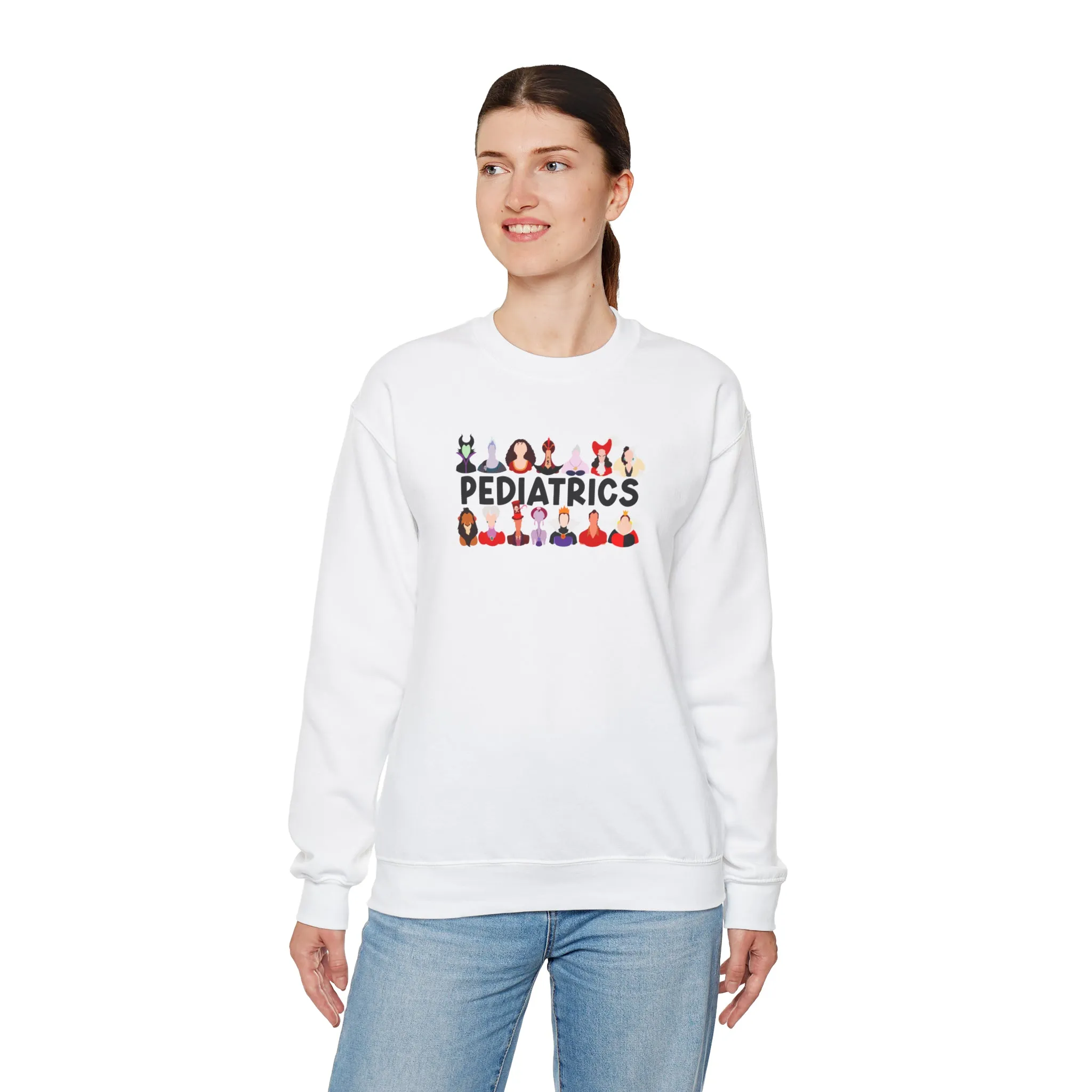 Pediatrics Villains Unisex Heavy Blend™ Crewneck Sweatshirt