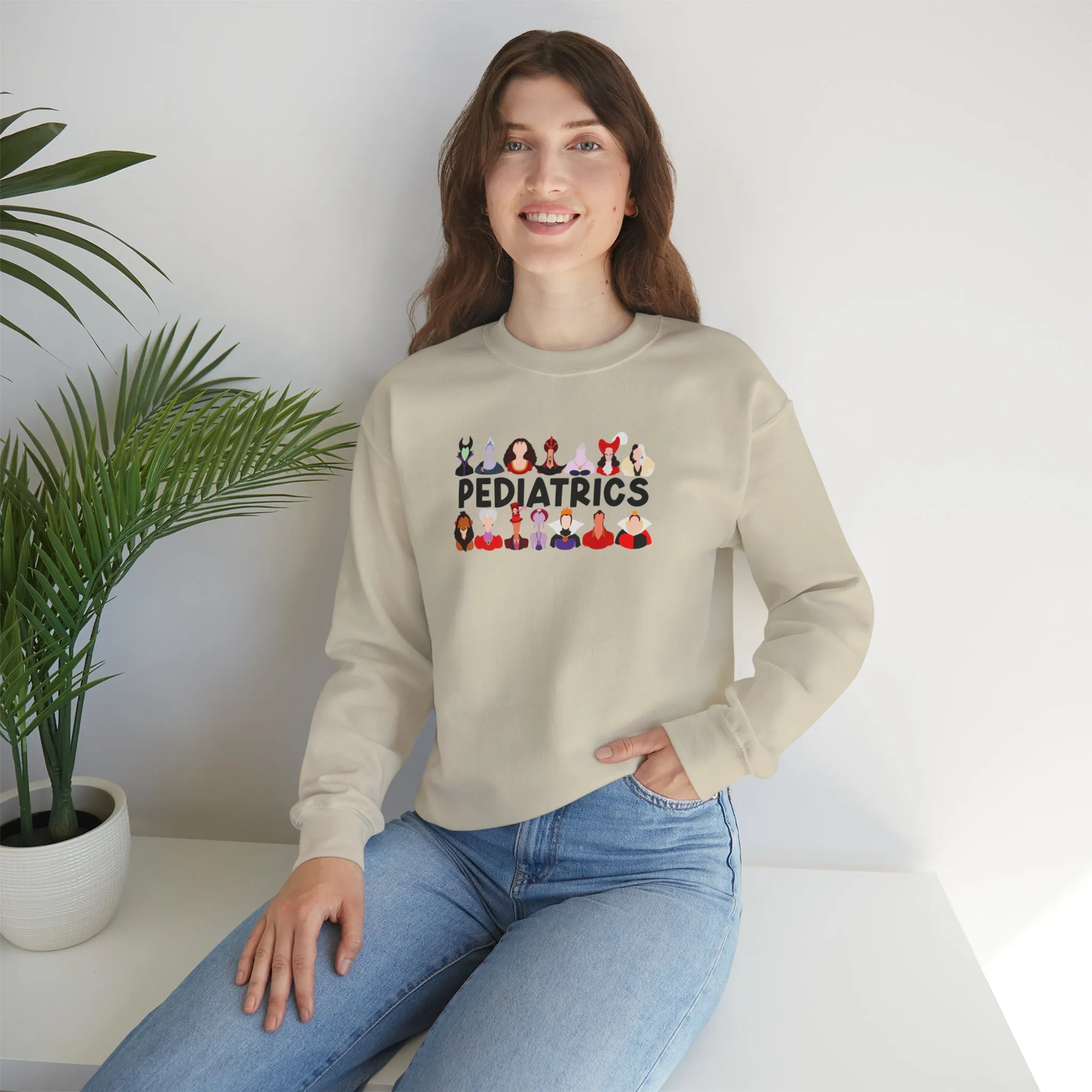 Pediatrics Villains Unisex Heavy Blend™ Crewneck Sweatshirt