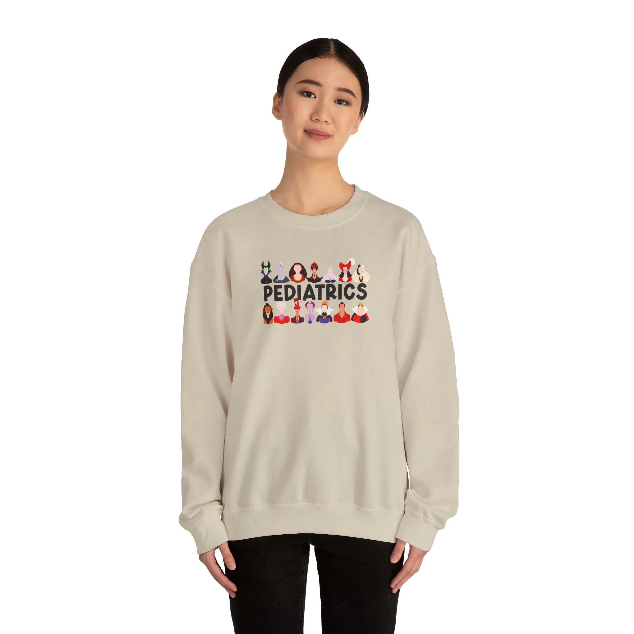 Pediatrics Villains Unisex Heavy Blend™ Crewneck Sweatshirt