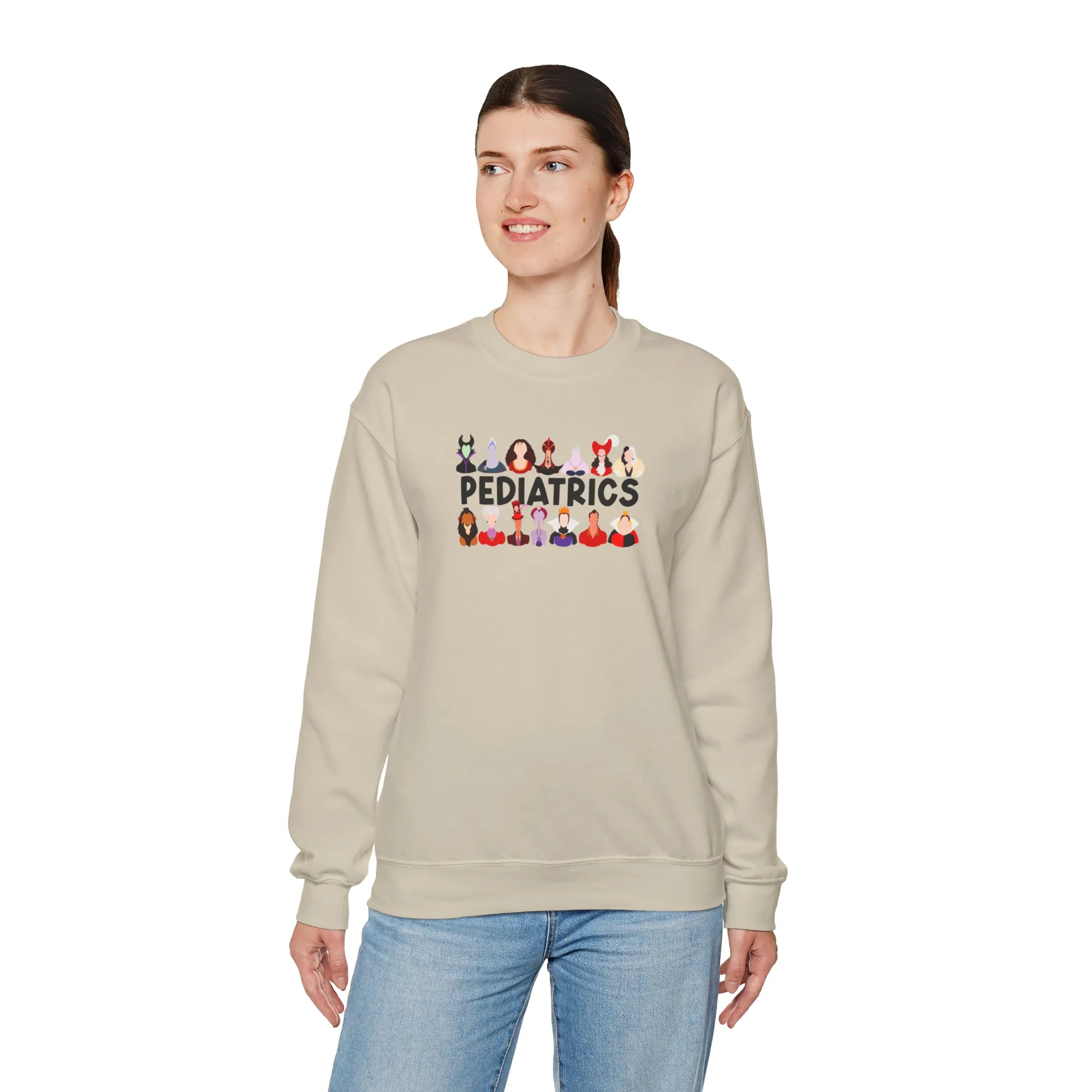 Pediatrics Villains Unisex Heavy Blend™ Crewneck Sweatshirt