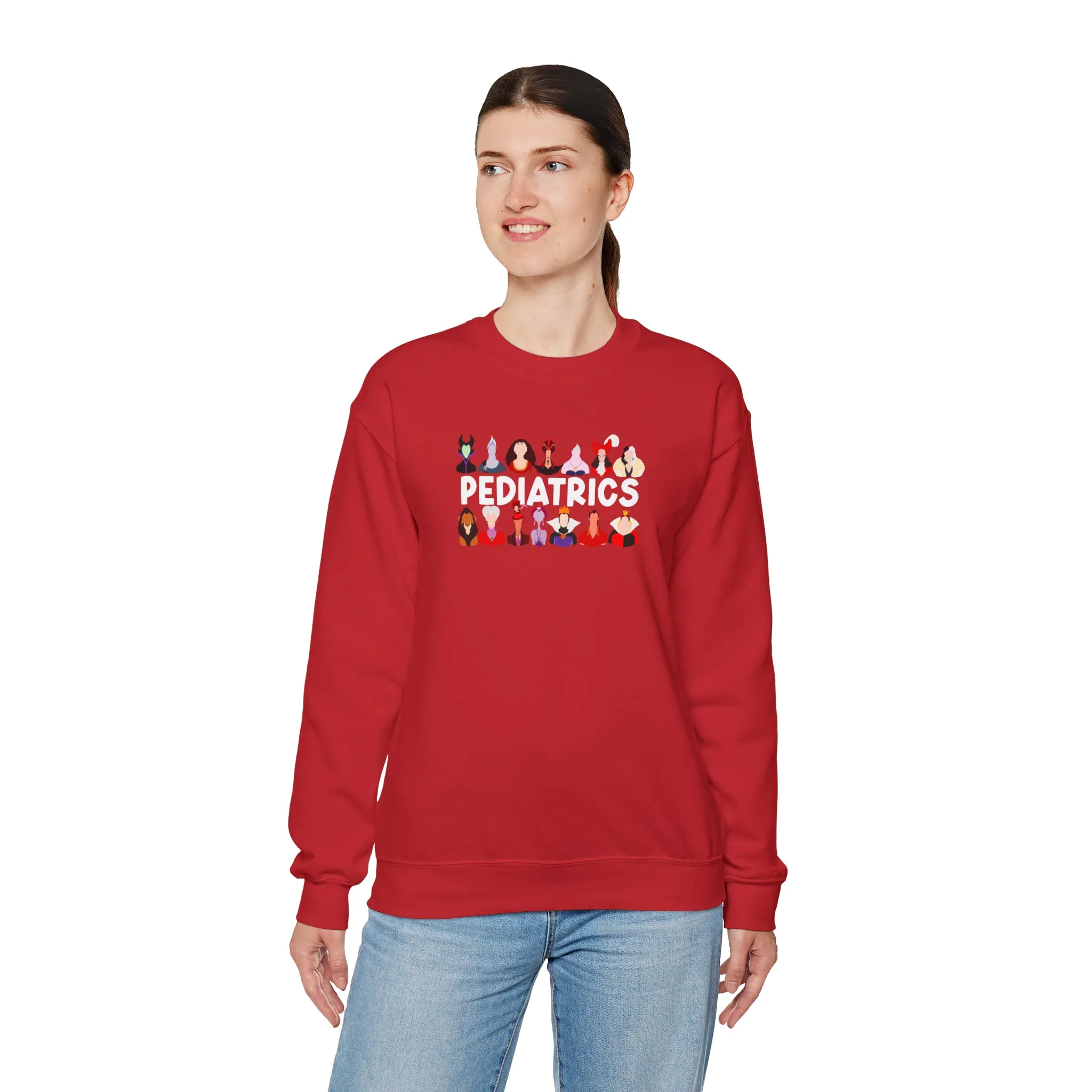 Pediatrics Villains Unisex Heavy Blend™ Crewneck Sweatshirt