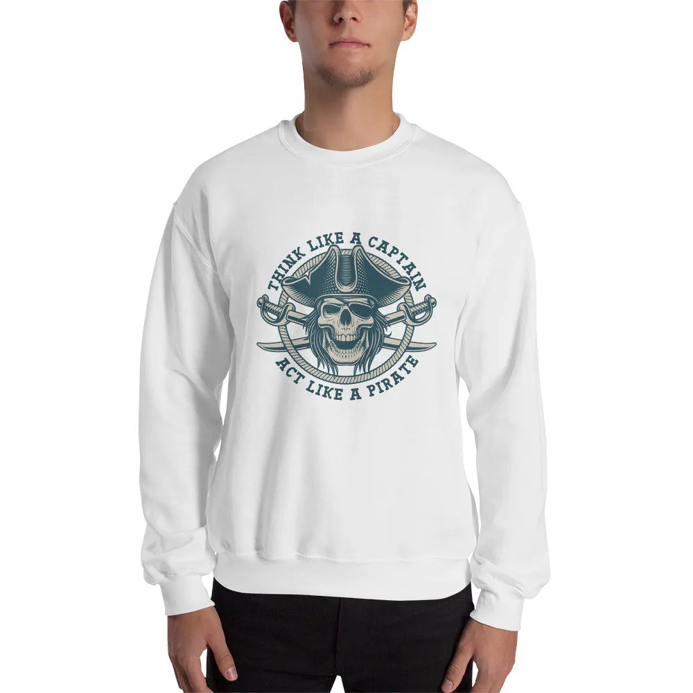 Pirate Skull Men's Sweatshirt