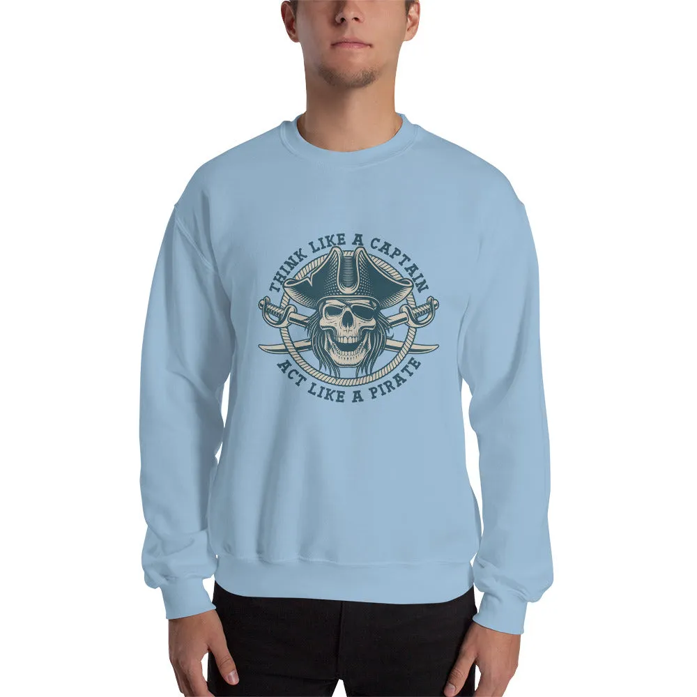 Pirate Skull Men's Sweatshirt