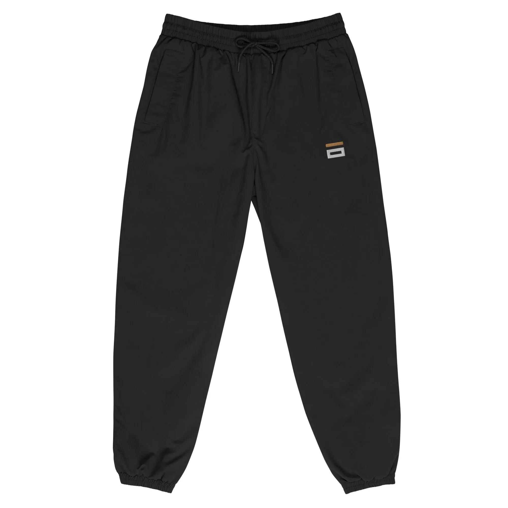 Recycled tracksuit trousers Brown