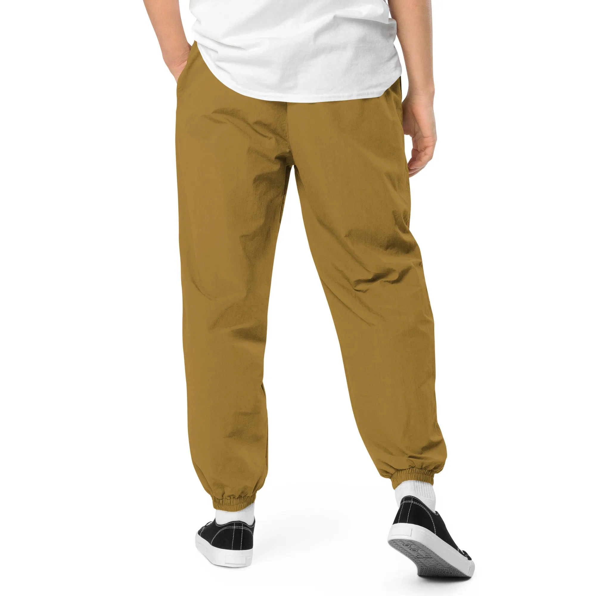 Recycled tracksuit trousers Brown