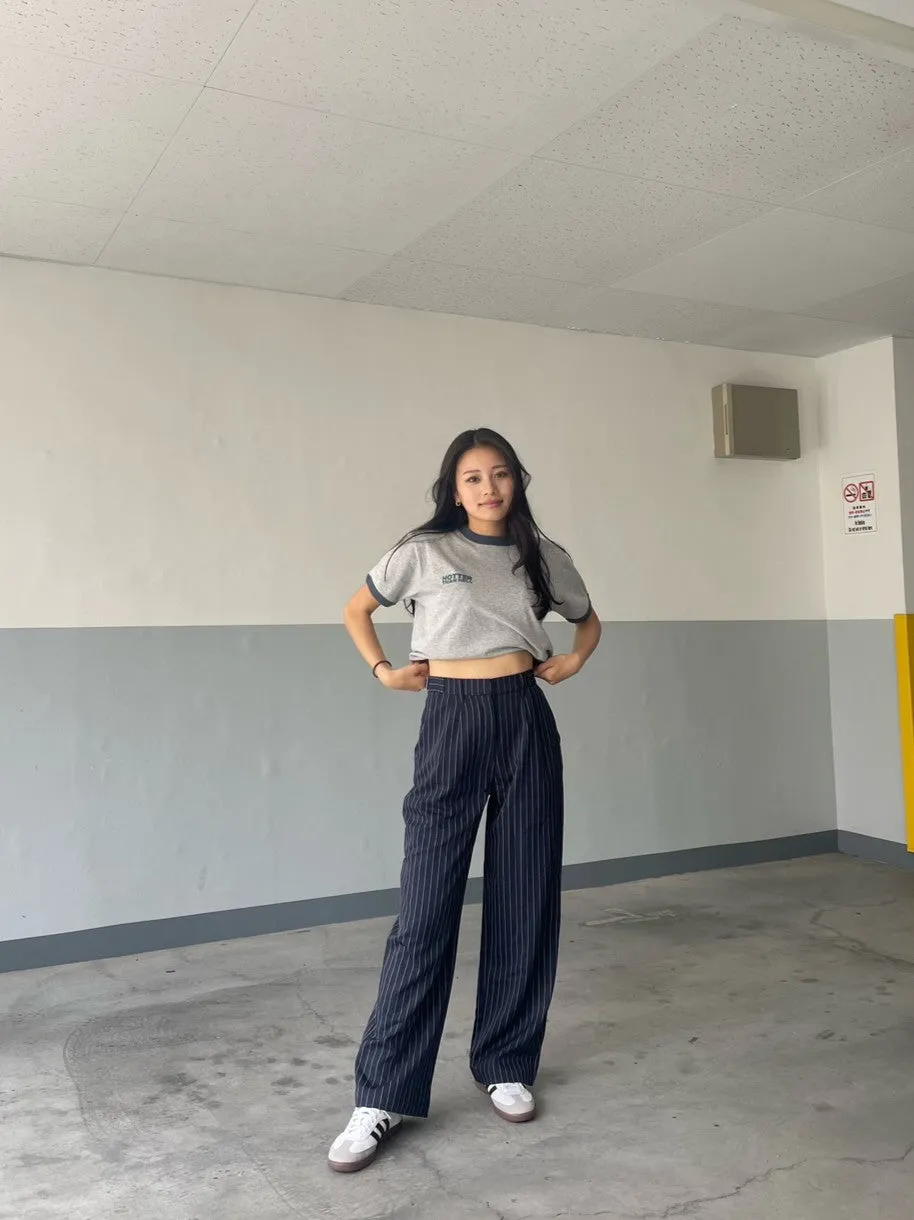 stripe slacks