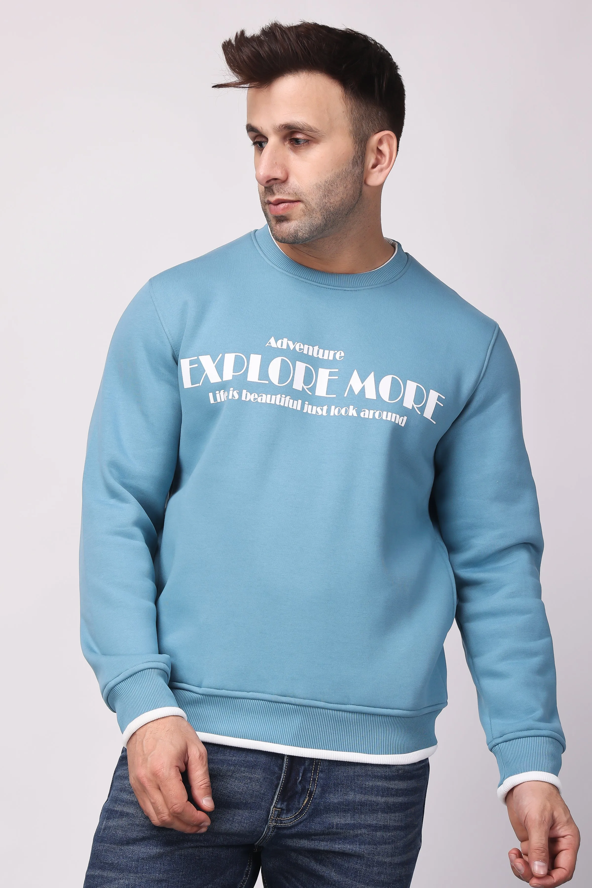 STYLOX DROPSHOULDER SWEATSHIRT- 121512