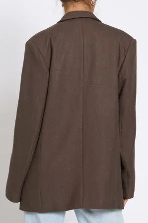 Suzzie Double Breasted Oversized Blazer