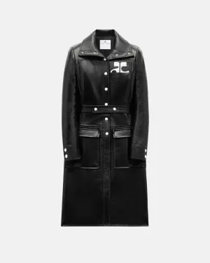 Trench Coat Reedition Vinyl Black