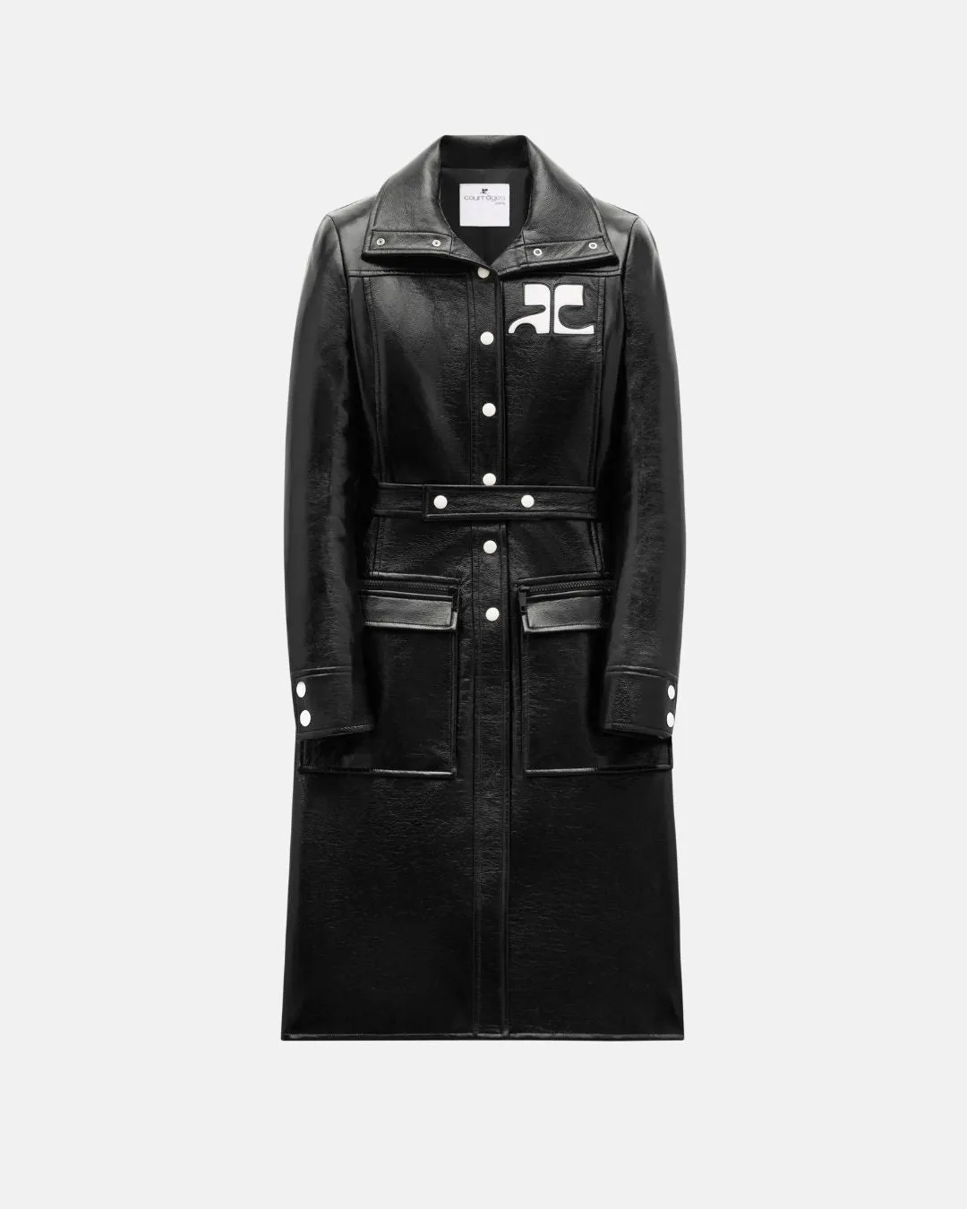 Trench Coat Reedition Vinyl Black