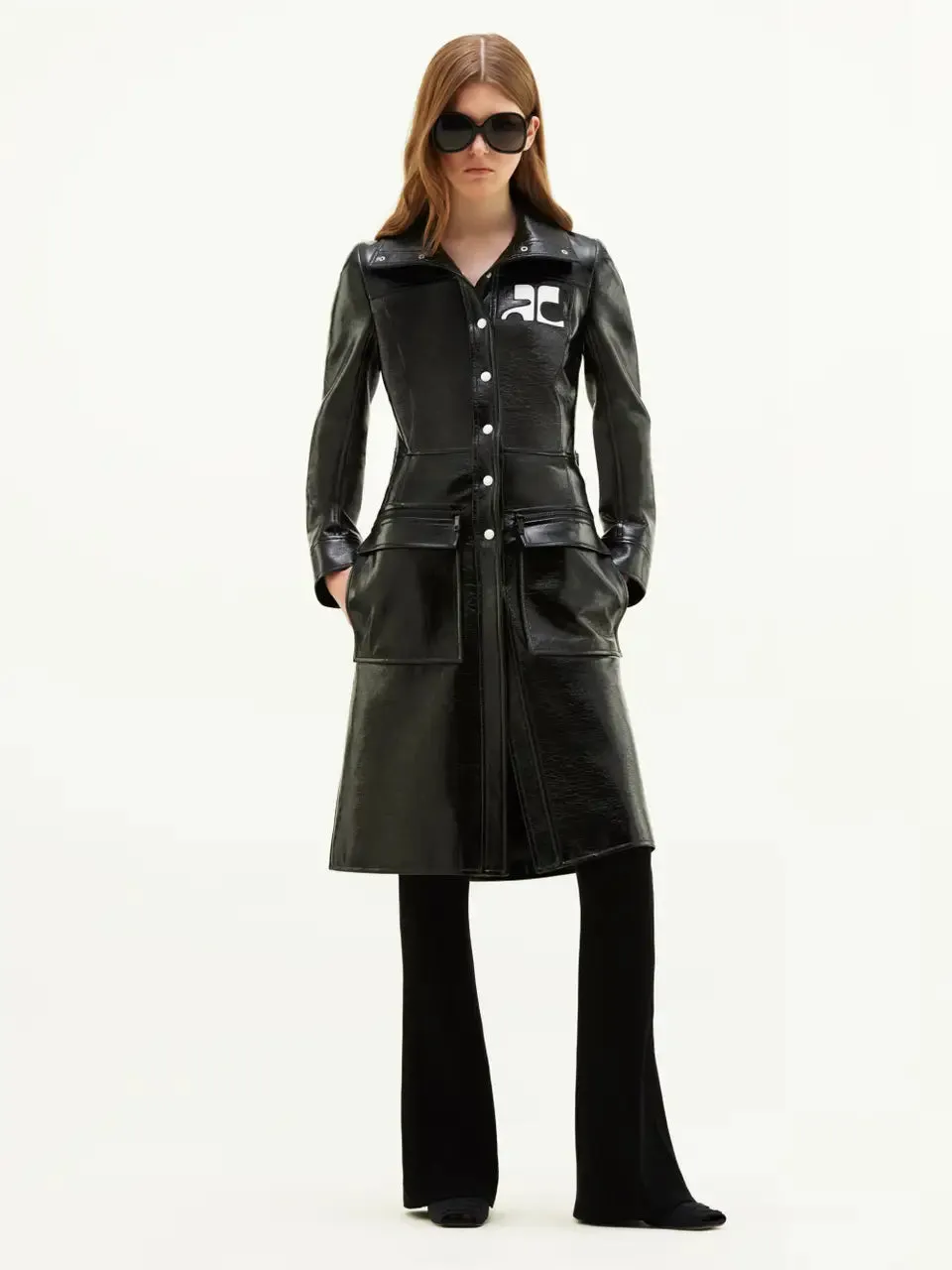 Trench Coat Reedition Vinyl Black