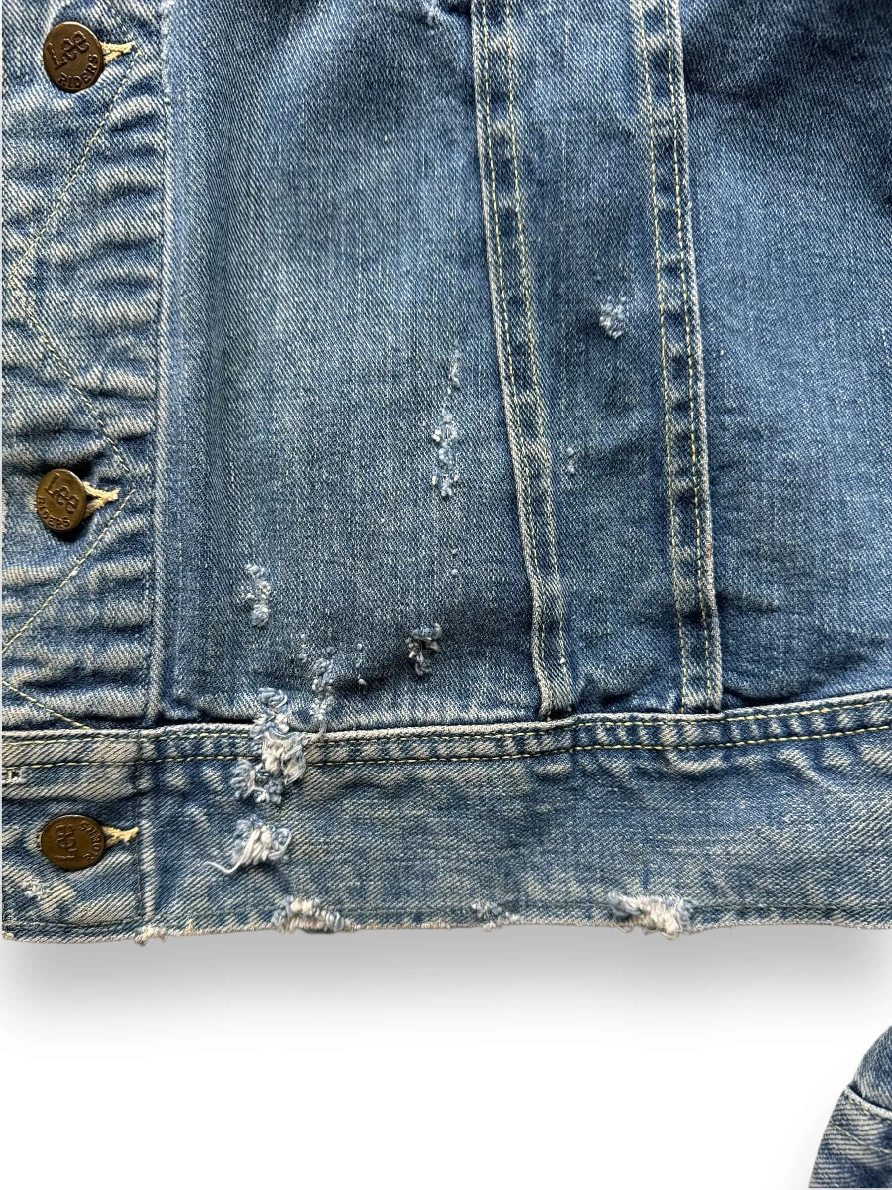 Vintage Lee 101-J Denim Jacket SZ 50 Long