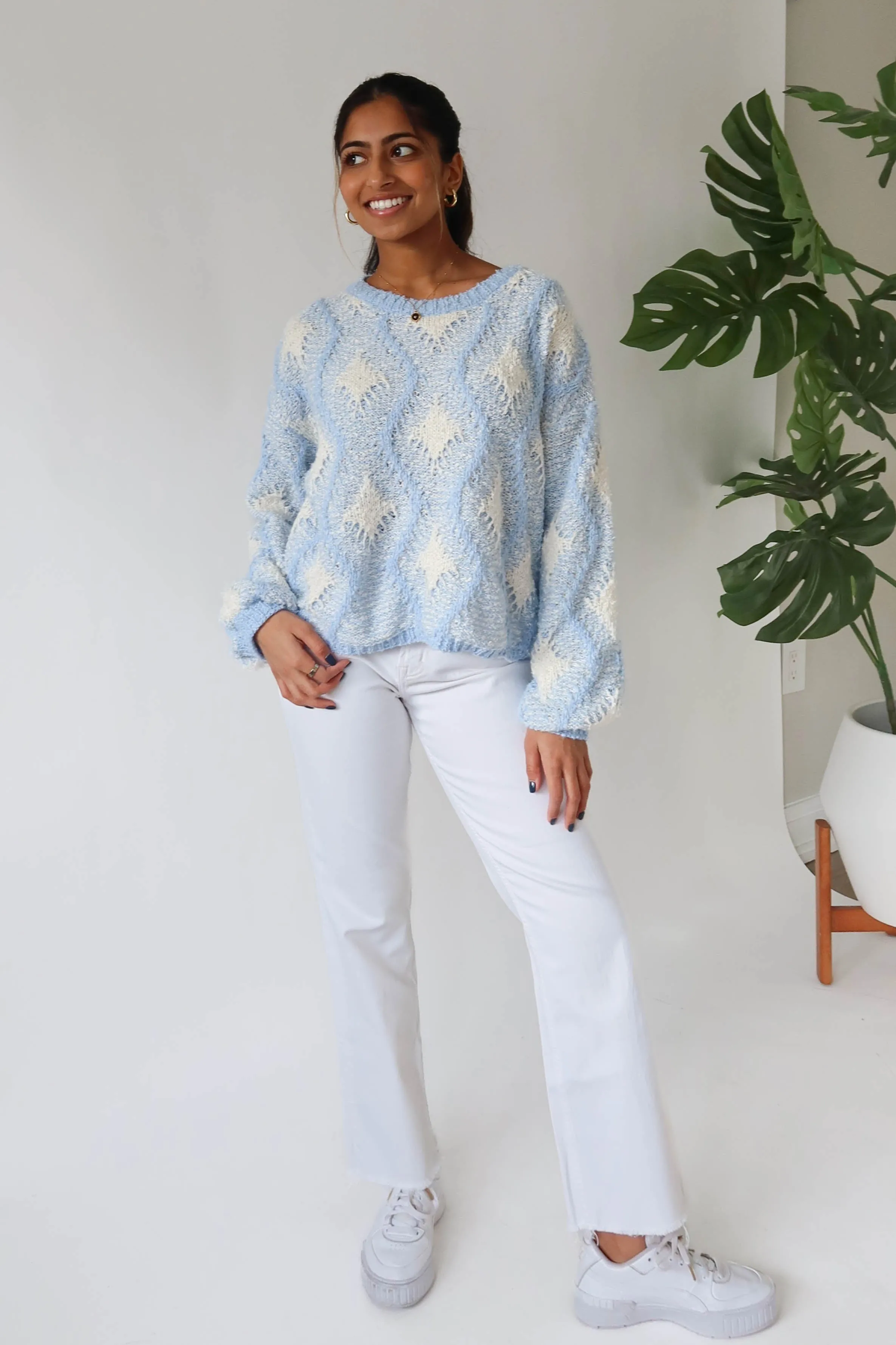 West Coast Sweater in Blue