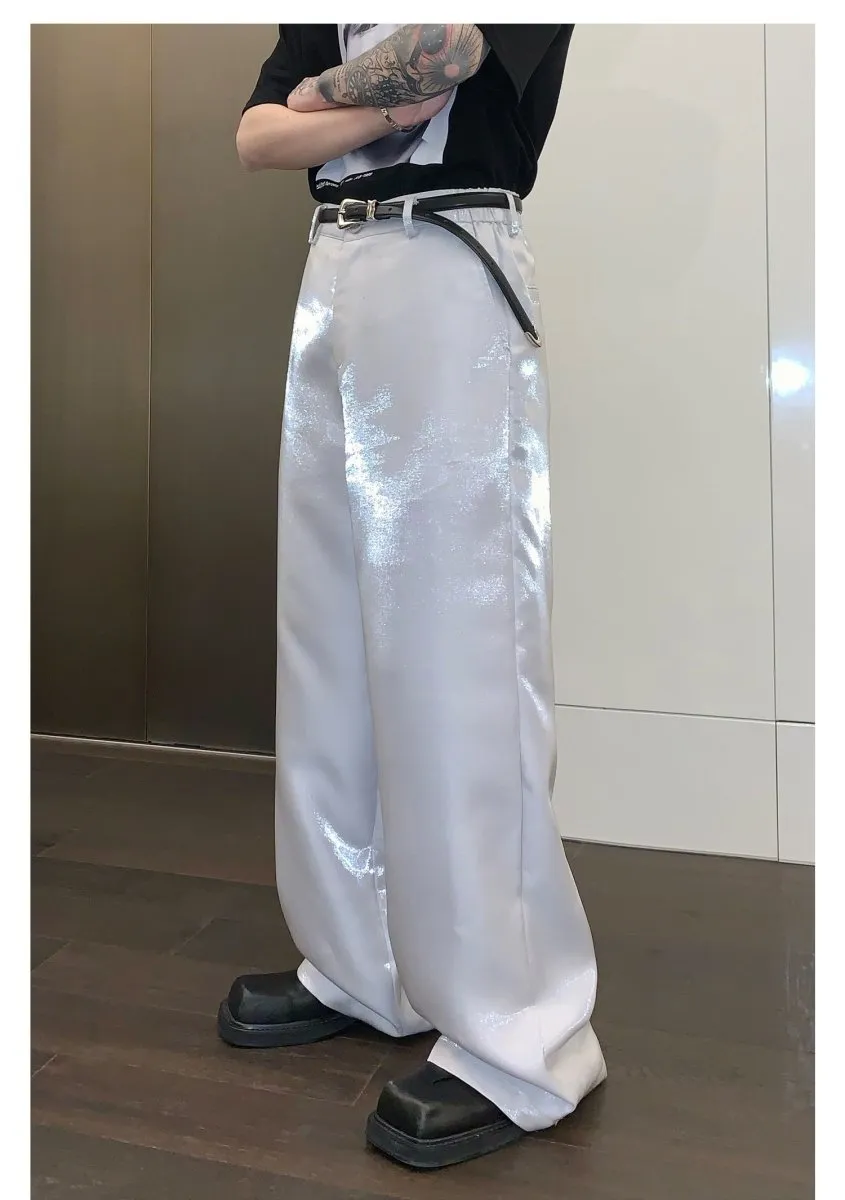 Wide silk pants or1315