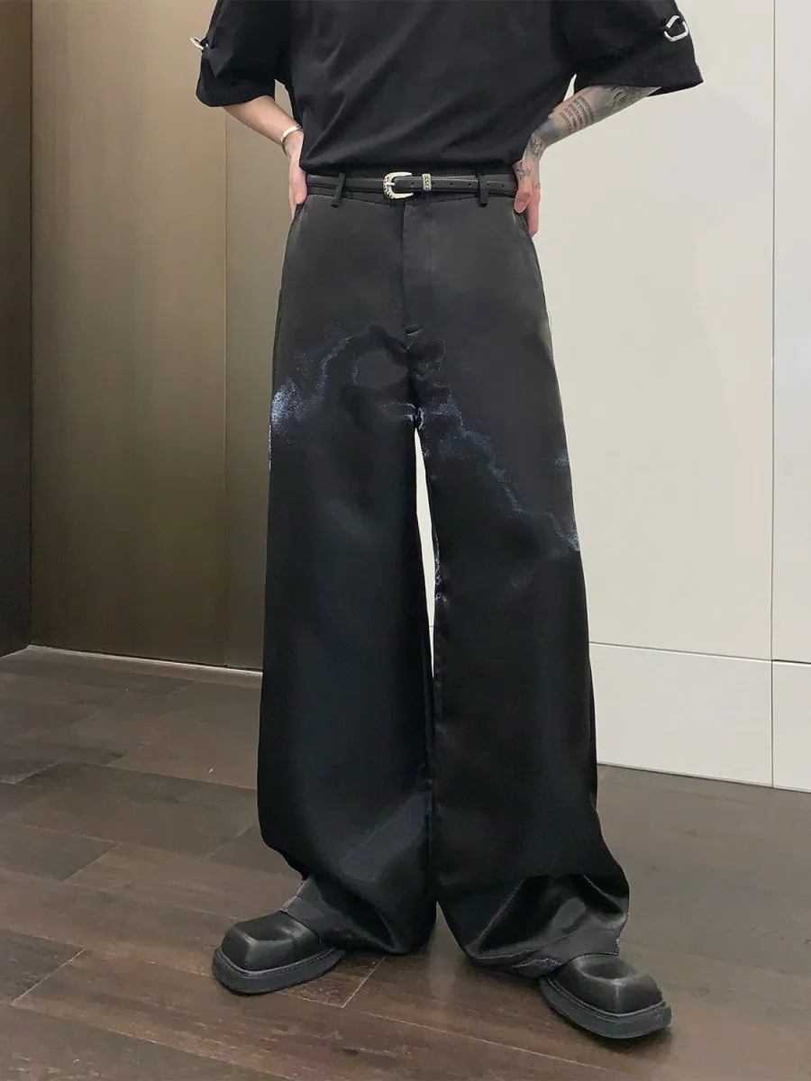 Wide silk pants or1315