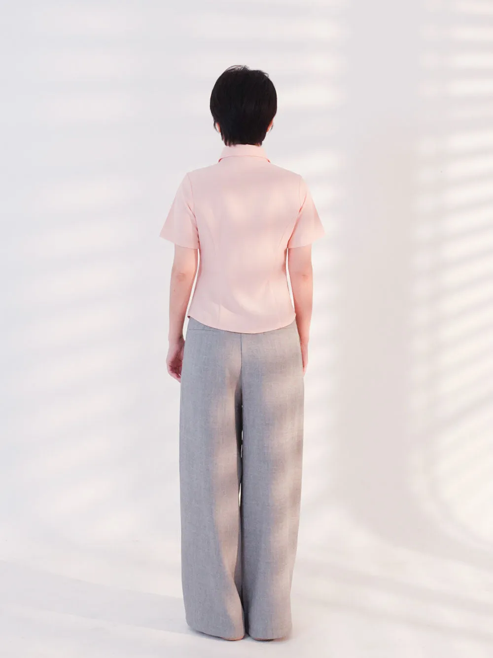 Wide Slacks Grey