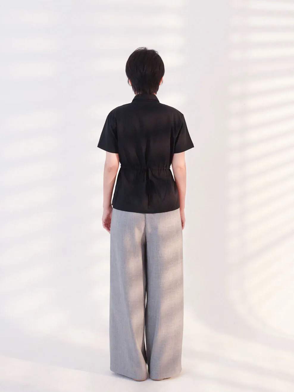 Wide Slacks Grey