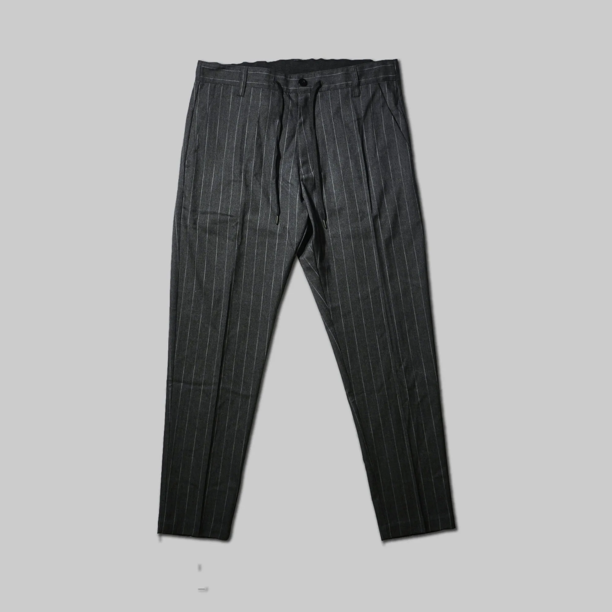 Wool stripe slacks